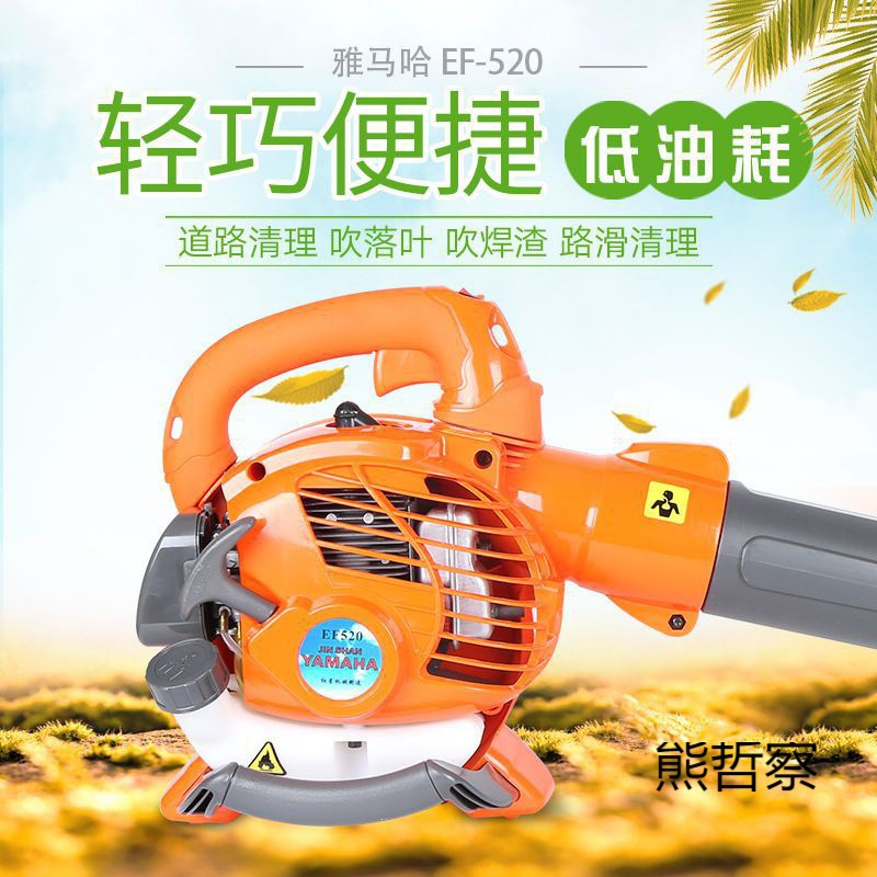 New Gasoline Blower and Suction Machine, High-Power Fallen Leaf Blowing and Suction Machine, Sucking Leaves, Crushing, Sucking Weeds and Sucking Dry Leaves
