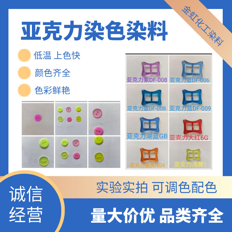 Готовая поставка акрилового красителя, ярко-синий, акриловая смола, окрашивание