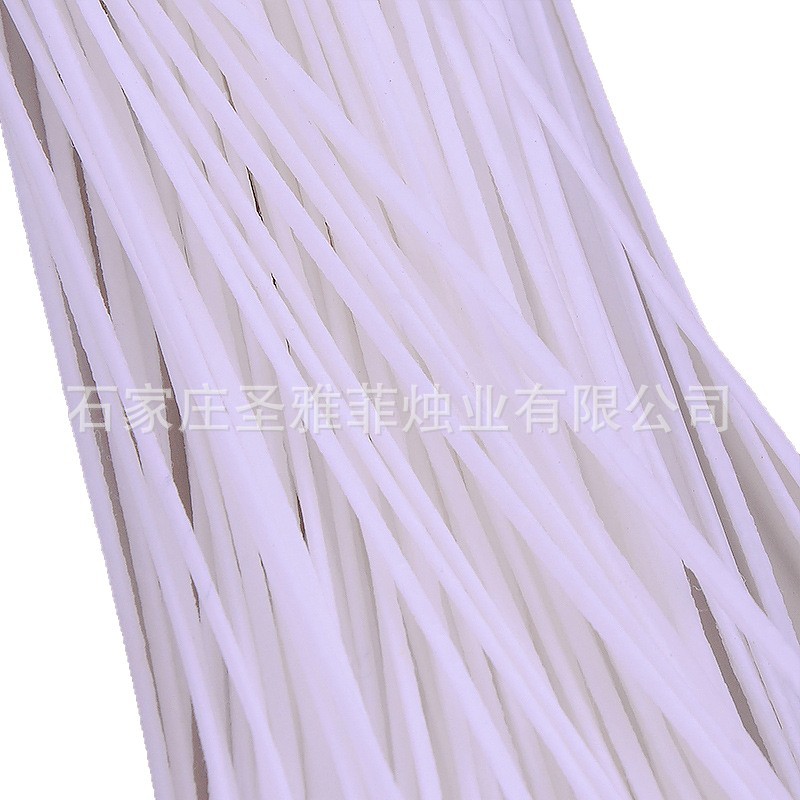 Candle Cotton Wick Wax Wick DIY Aromatherapy Candle Wick with Base Various Sizes