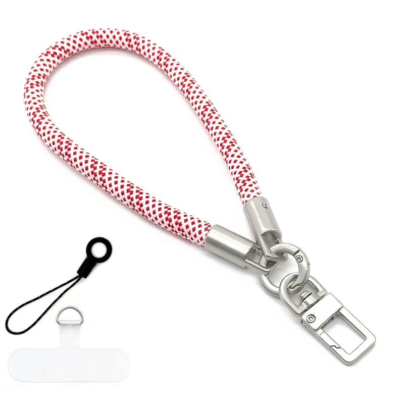 Mobile phone lanyard thickened wrist lanyard custom color printable logo mobile phone anti-lost rope customization