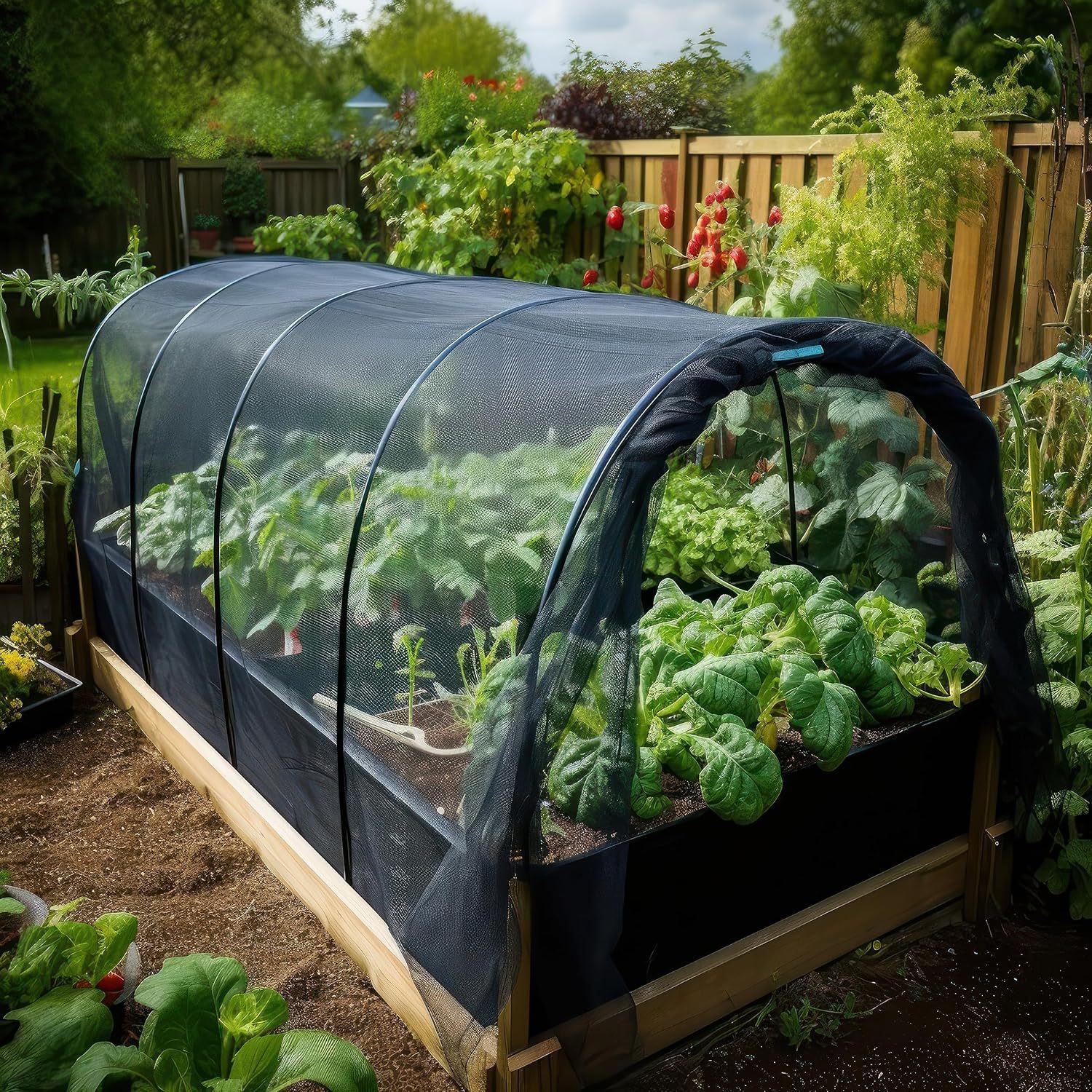 Сетка от комаров для сада, огорода, защиты от птиц, террасная сетка