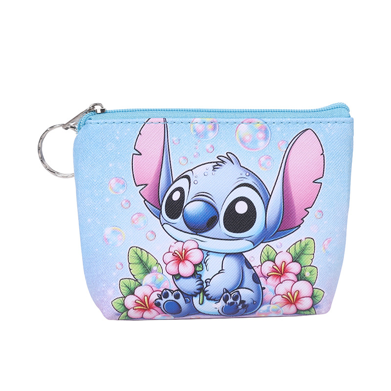 2024 New Cute Creative Coin Purse Primary School Mini Bag Portable Card Holder Cartoon Key Storage Bag
