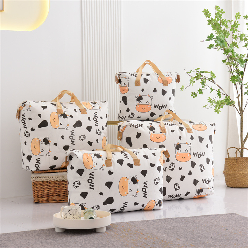 Storage bag kindergarten student clothes quilt tote cartoon handbag travel bag a generation of hair