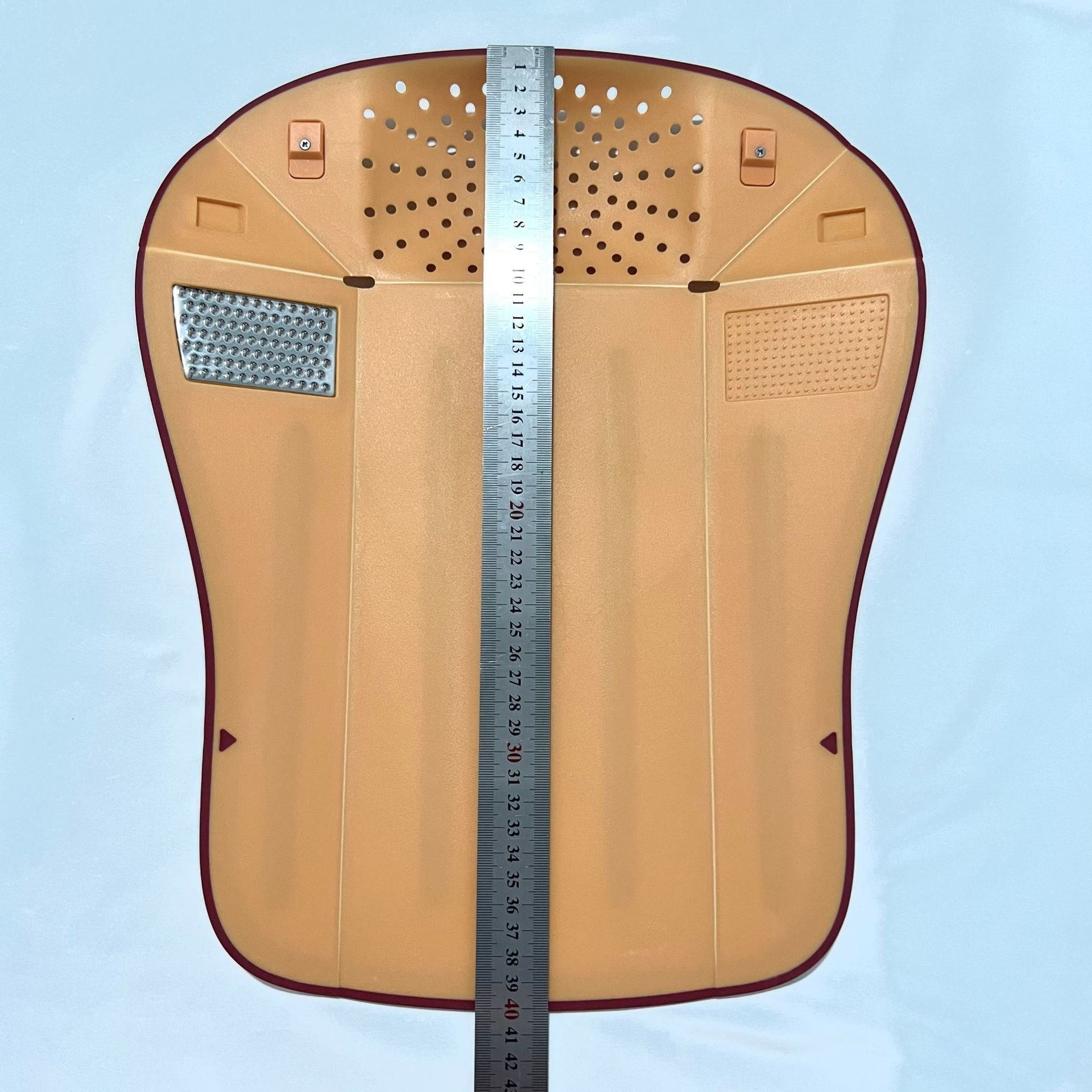 Household multi-functional folding cutting board grinding ginger garlic drain basket cutting vegetables easy to clean cutting board mildew washing cutting board wholesale