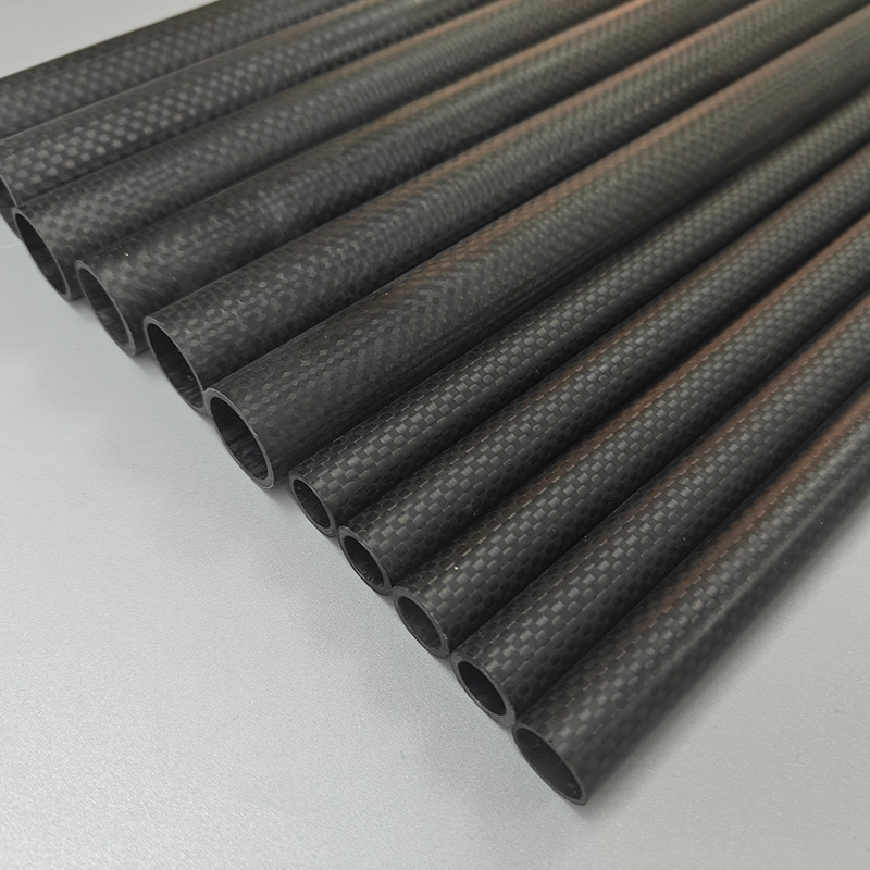 Matte Plain Carbon Fiber Tube 3K Lightweight High-Strength Drone/Bicycle Frame Corrosion-Resistant New Material