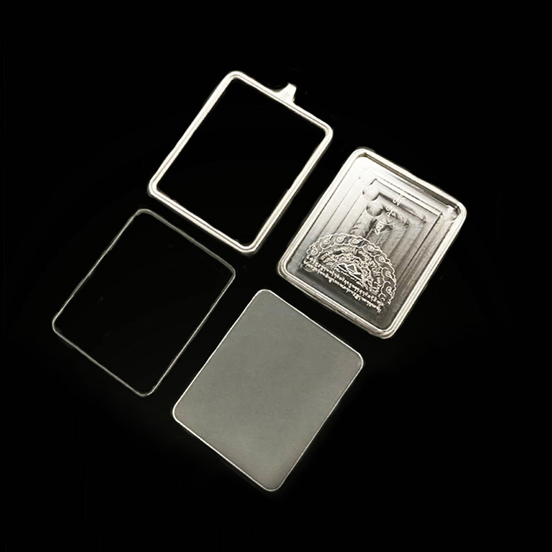 Factory direct supply thangka gabu box handmade thangka pendant travel commemorative affinity supplies single painting heart buddha pendant