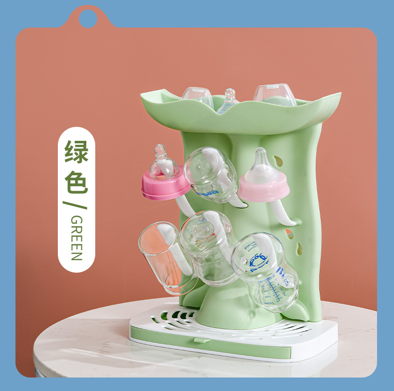 Baby bottle draining rack upside down cup draining rack baby bottle storage drying rack kitchen storage rack