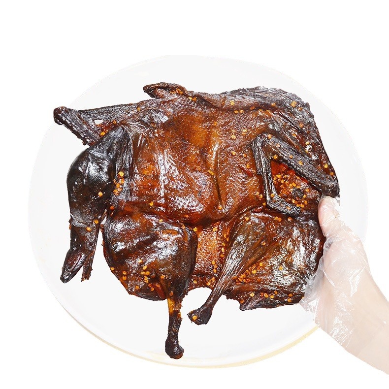 Bulk goods slightly spicy Hunan sauce duck sesame duck Changde hand-torn duck wholesale xiangchun sauce duck factory 300g whole