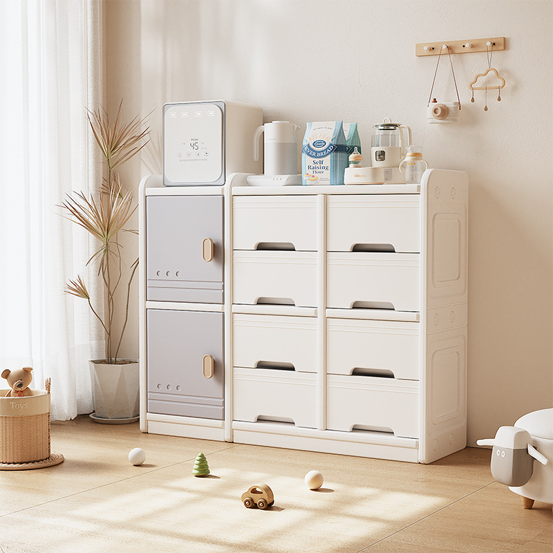 Шкаф для хранения детских принадлежностей, шкаф для одежды с пятью маленькими ящиками