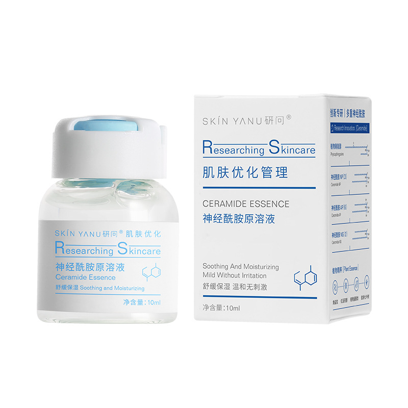Yanwen ceramide liquid soothing barrier cutin improving redness hydrating moisturizing essence beauty salon