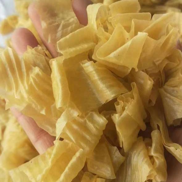 Dried bean skin salt-free oil bean skin bean curd skin instant farm dry goods commercial salad bean flower wide bean silk