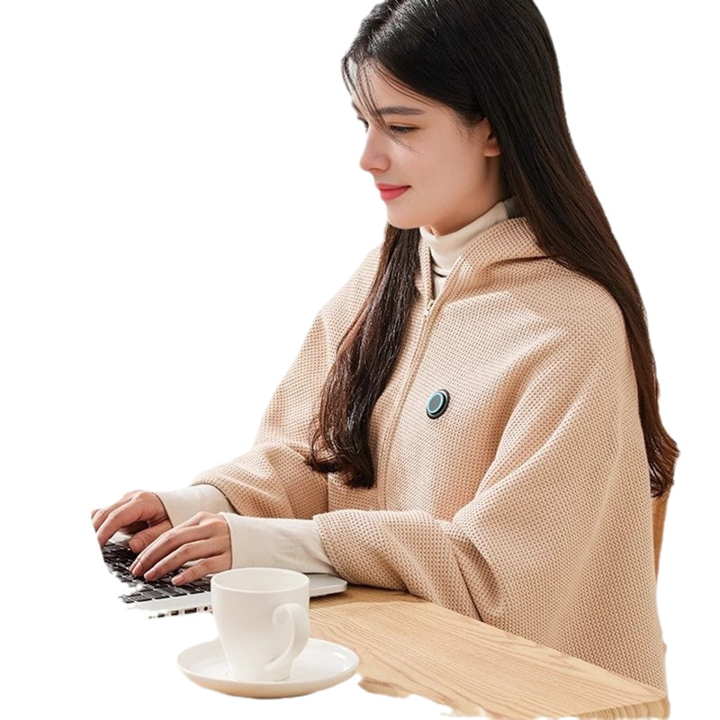 Tiktok-Style Graphene Electric Heating Blanket USB Washable Heating Shawl for Home Office Outdoor Heating