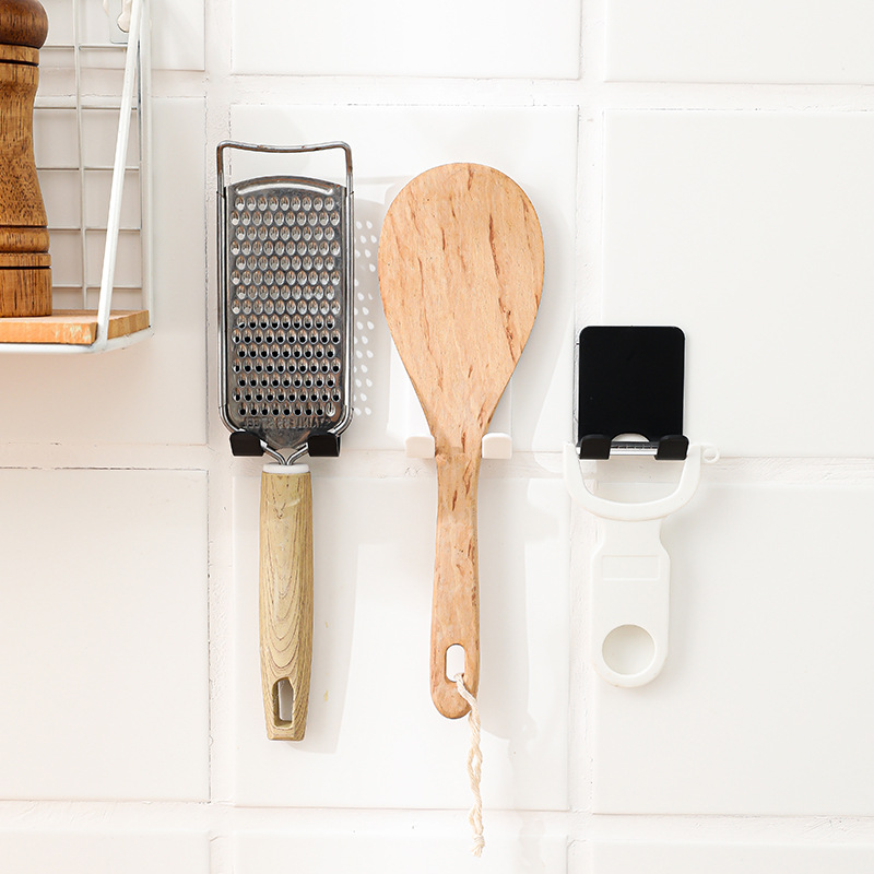 Cross-border Multifunctional Power Plug Hook Punch-free Manual Razor Hook Razor Storage Bracket