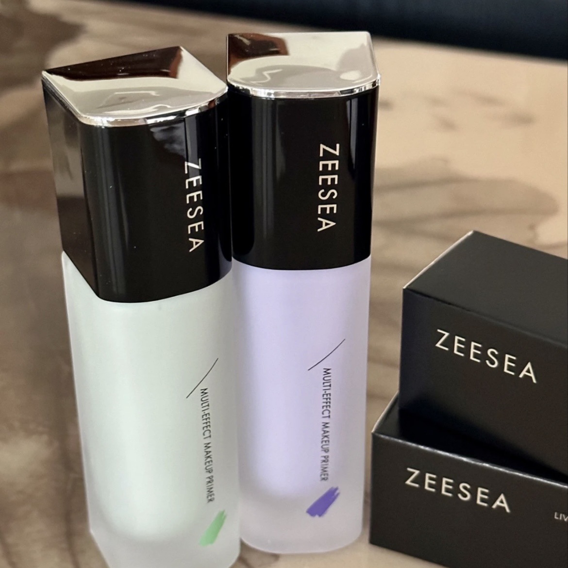 ZEESEA color isolation cream makeup front milk female beauty concealer bright skin color isolation student party pore covering natural clothes