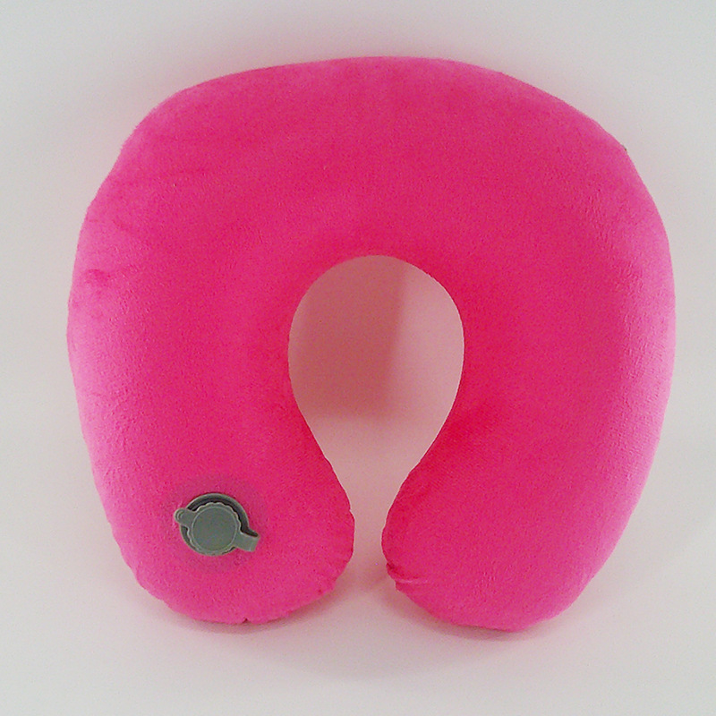 Large Mouth Plush Outwear Pvc Pillow Core Inflatable Pillow Cervical Spine Pillow Travel Pillow Nap Pillow Neck Pillow U-Shaped Pillow