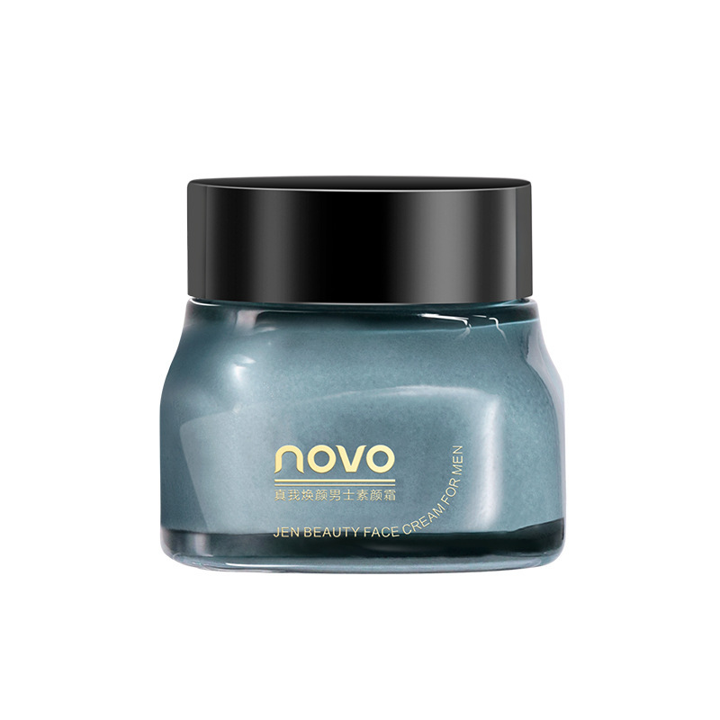 NOVO True I Rejuvenation Men's Plain Cream Moisturizing Refreshing Moisturizing Brightening Skin Color Student Party Lazy Cream 50g