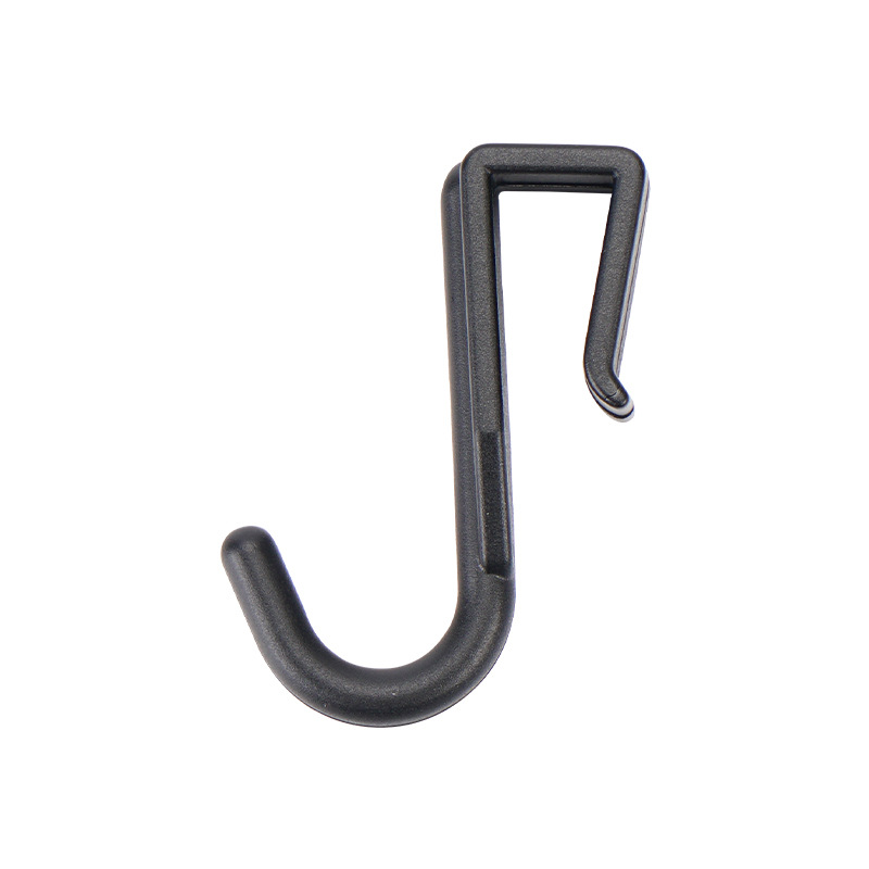 Rack hook accessories bathroom bathroom kitchen trolley punch-free plastic hook wall hanging towel square tube