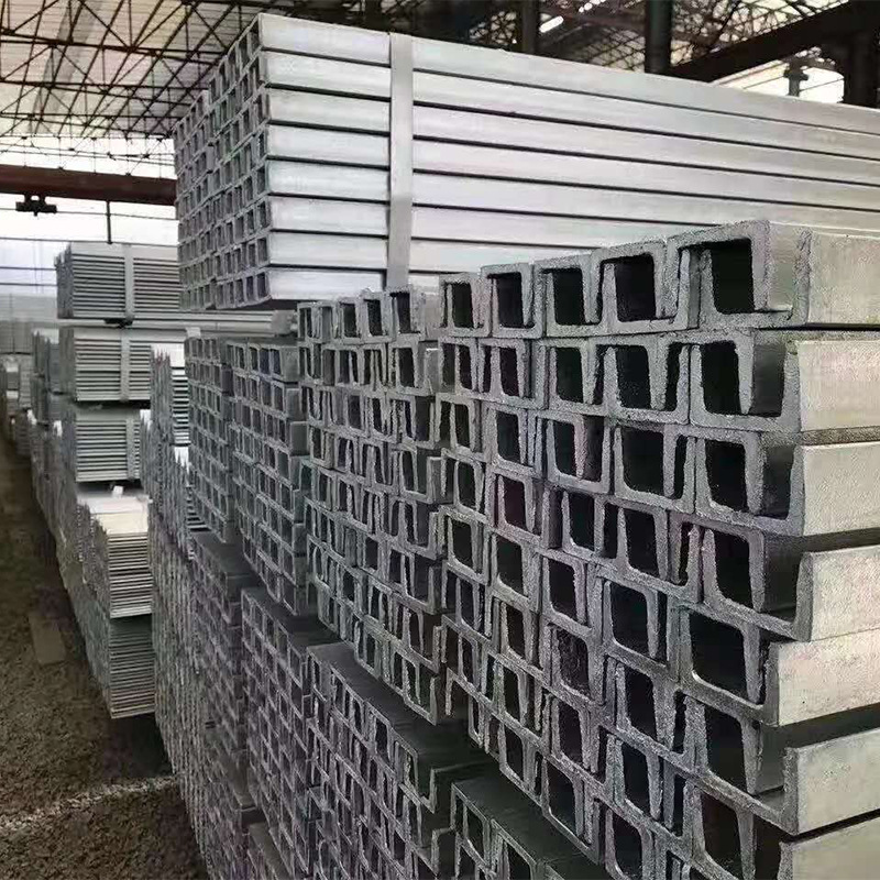 Factory Wholesale Stainless Steel Channel Steel 304/316L Material U-Shaped Steel Galvanized Channel Steel Construction National Standard Stainless Steel Channel