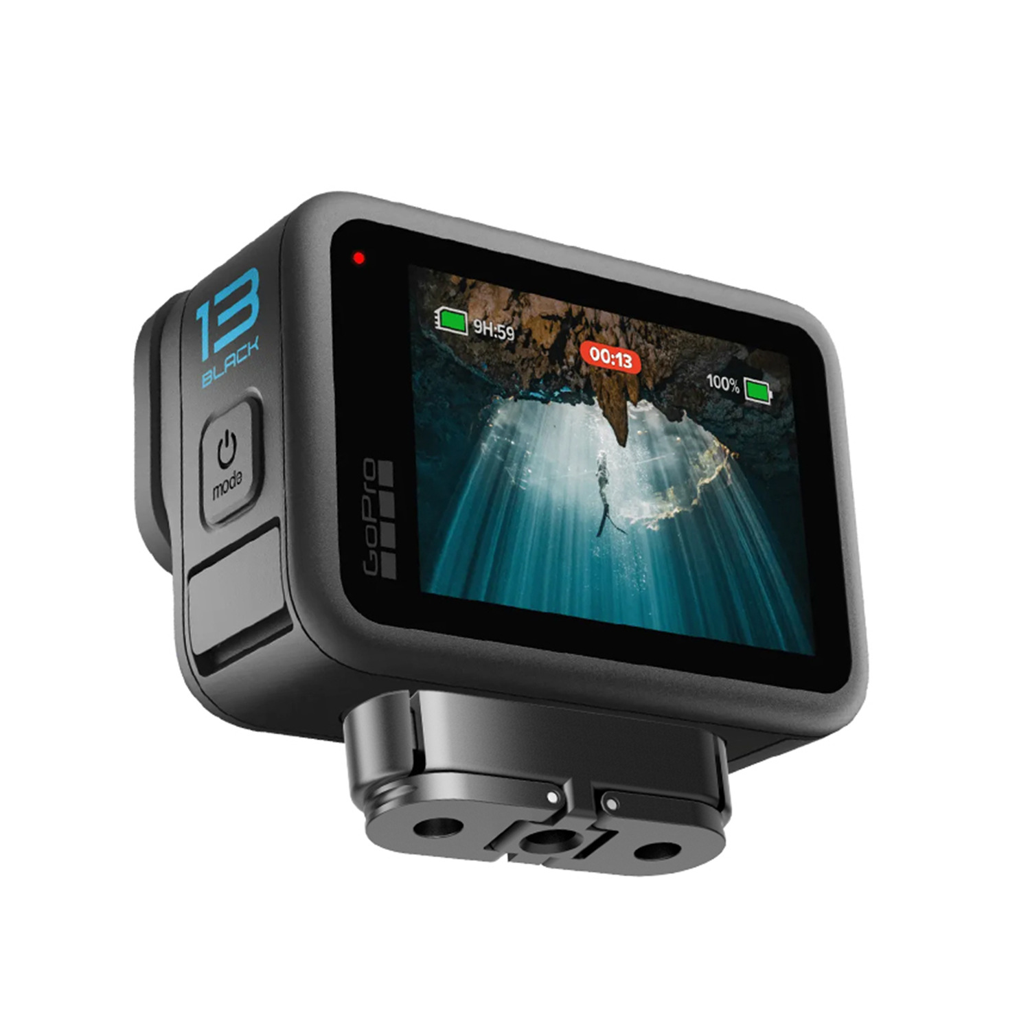 Gopro13 Max 2 Magnetic Quick-Release Base Metal Foldable Quick-Release Adapter Accessory