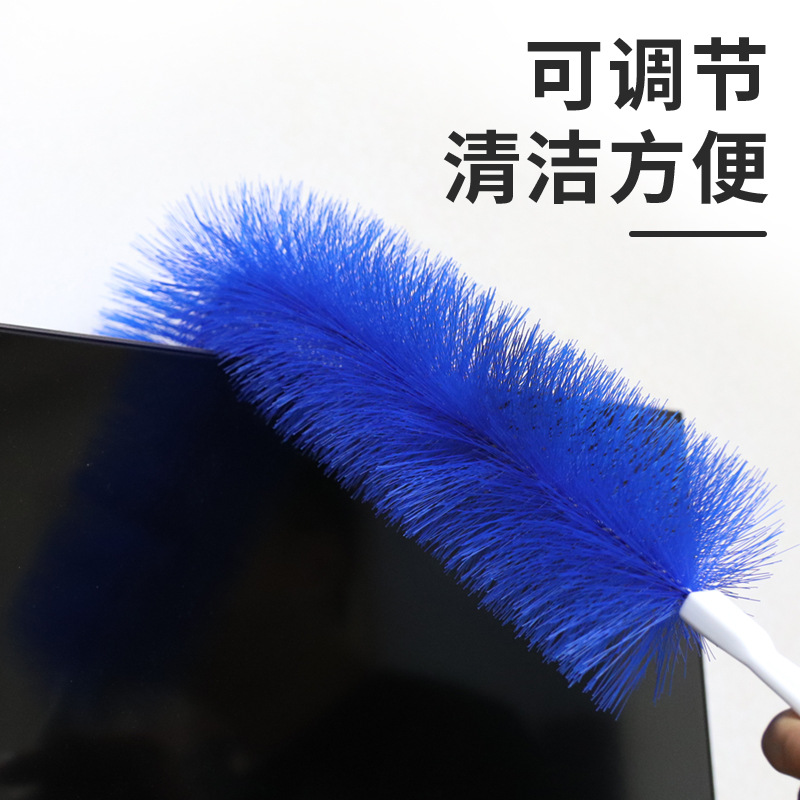 Fan brush dust removal cleaning brush cleaning screen window shutter dust removal duster independent packaging a generation of hair