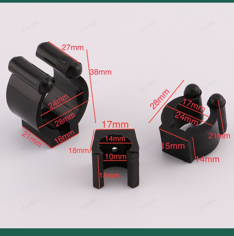 Double-Hole Plastic Billiard Cue Clip, Billiard Billiard Accessories, Fishing Rod Clip, Cue Clip, Billiard Cue Buckle Holder