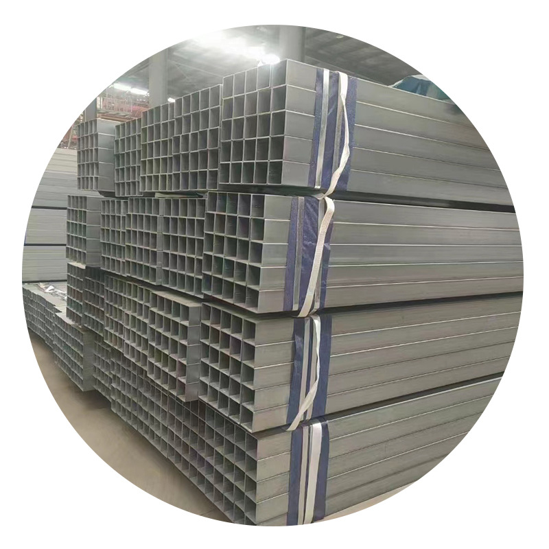 S350 Zinc Aluminum Magnesium Square Tube Sun Room Column Steel Structure Square Rectangular Tube 275g Zinc Aluminum Magnesium Square Rectangular Tube Wholesale