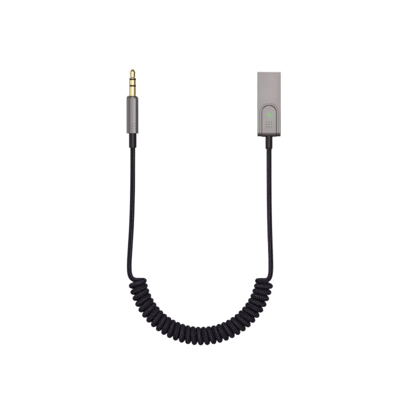 Cross-Border Popular Aux Cable Car Bluetooth Receiver Car Audio Listening to Music and Calling 5.3 Bluetooth Adapter