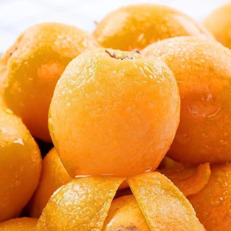 Yunnan Mengzi Loquat, Wholesale 1/ 2.5kg Fruit King Five-Star Loquat, Sweet and Glutinous, Seasonal Fresh Fruit for Pregnant Women