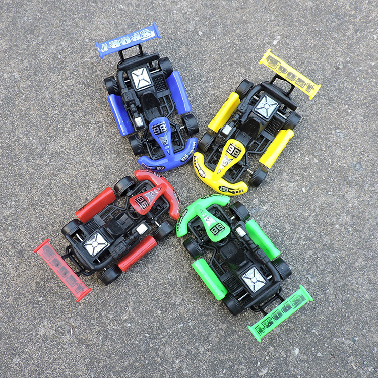 9cm Pull Back Function Kart Model Car Multi-Color Chenghai Toy Accessories Supply Small Gifts