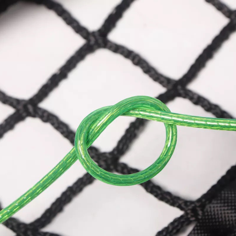 Tennis net pe knotless net game net manufacturer black tennis court sports net wholesale