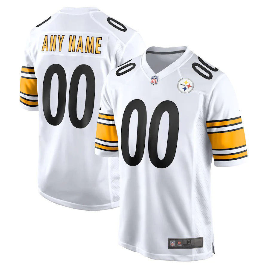 Rugby Uniform Custom Short-Sleeved American Football Uniform Custom Game Training Nfl Uniform Pittsburgh Steelers