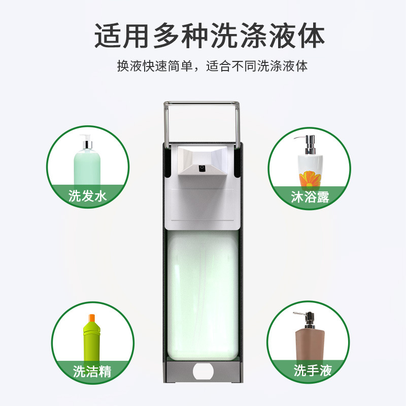 Yidaisi Wall-Mounted Elbow Pressure Sterilizer Elbow Pressure Hand Sterilizer Manual Hand Sanitizer Machine Press Soap Dispenser