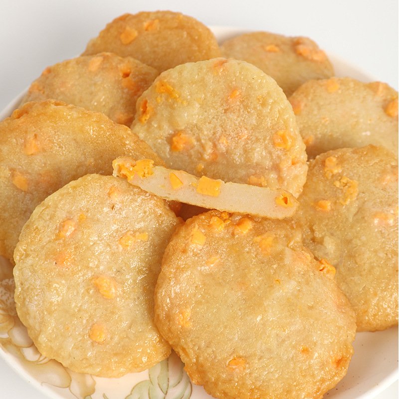 Cheese fish cake hotel ingredients cheese fish cake supermarket fish cake hot pot seafood wholesale fish cake