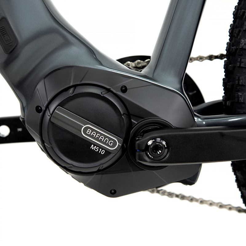 Cyctrac Aluminum Alloy Bicycle Em5 Second Generation 12-Speed Eight-Sided Mid-Mounted M510 Lithium Electric Bicycle