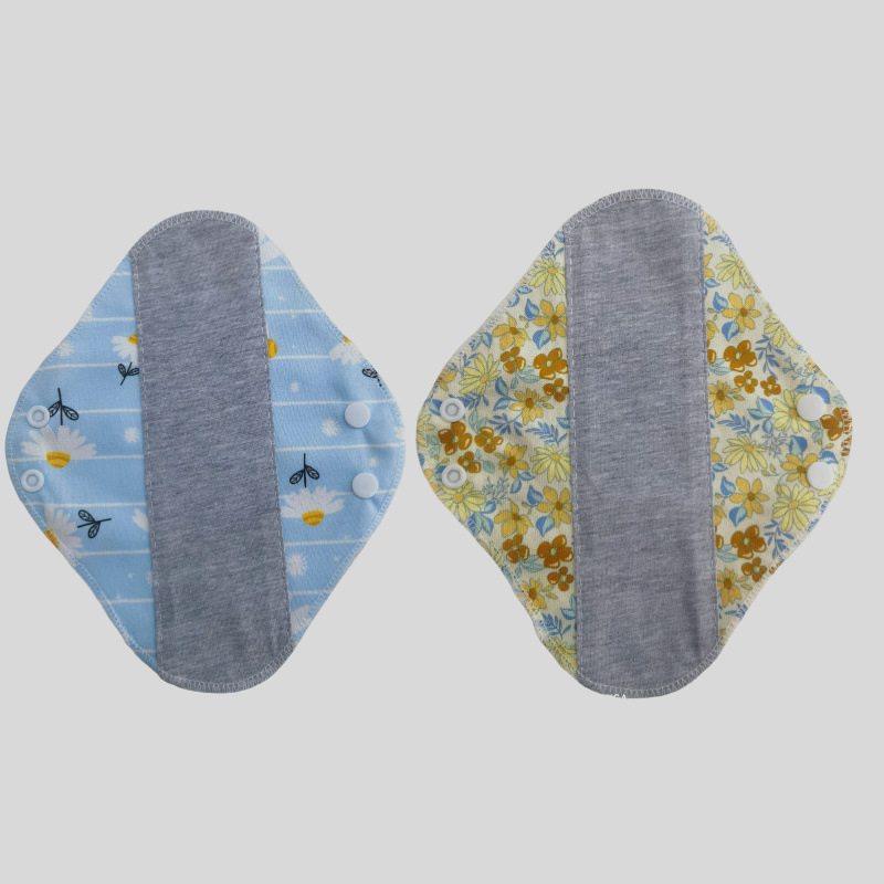 Graphene Cotton Anti-Bacteriostatic Pad Pure Cotton Washable Sanitary Napkins Leakproof Special Underpants Pad for Reuse