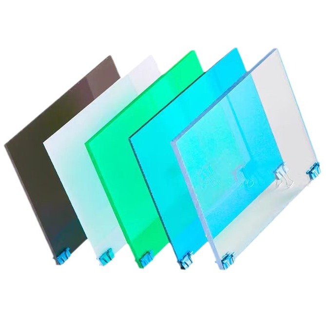 PC Endurance Board 3mm5mm Sunshade and Lighting Canopy Profile Flame Retardant Anti-static Polycarbonate High Transparent Sunlight Board