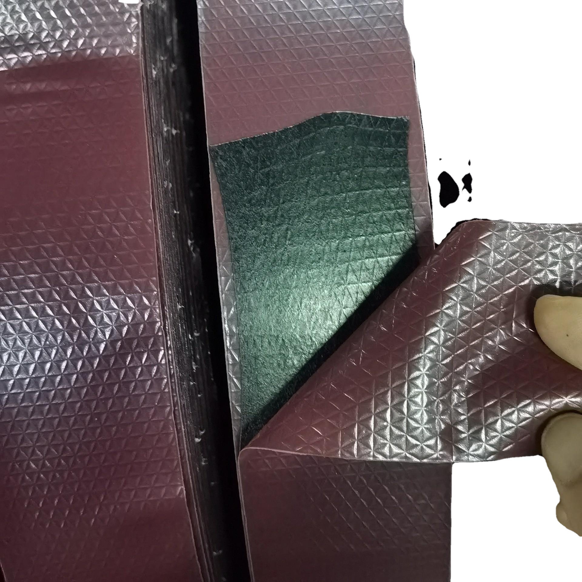 Pe Red Embossed Film 0.15mm Embossed Film Plaid Isolation Film Release Film Thermal Conductive Silicone Rhombus Film