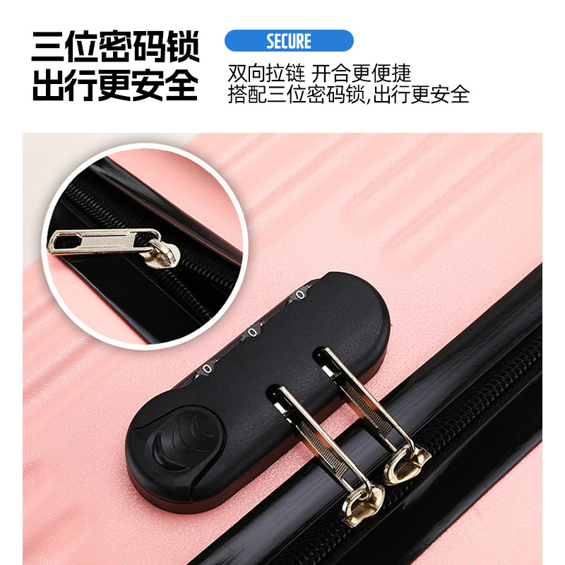 Children's Trolley Case Student Password Box Universal Wheel Cartoon Trolley Case Wholesale Printable Logo 18inch Luggage