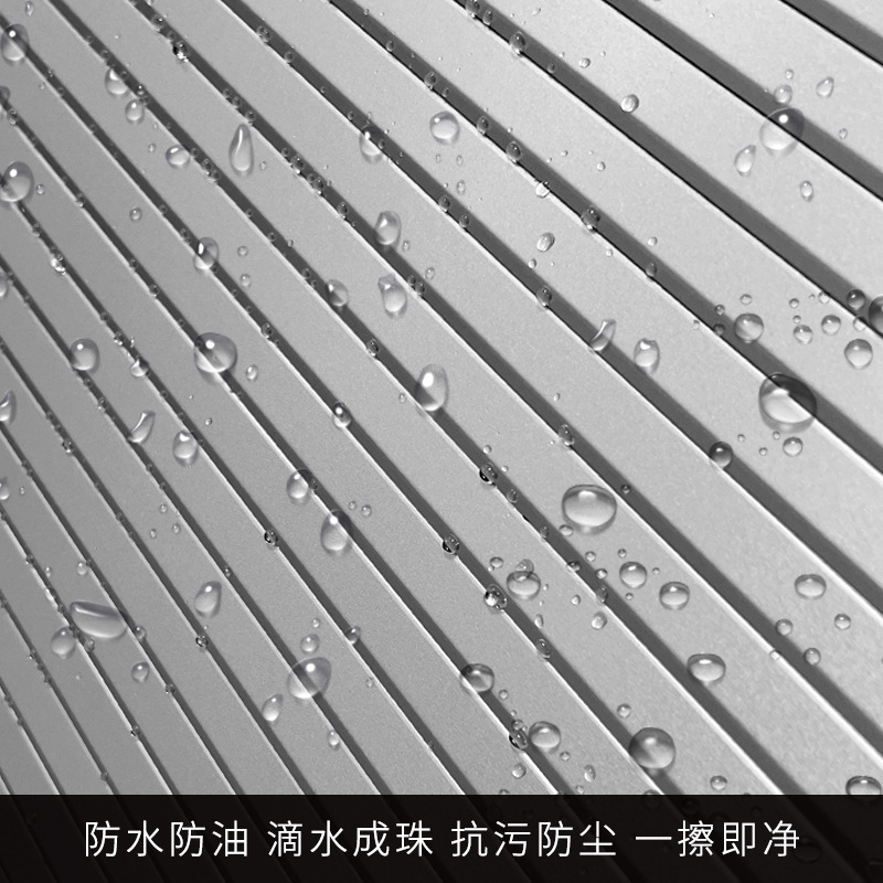 L-shaped non-perforated venetian blinds kitchen bathroom toilet blinds heat insulation encryption aluminum blinds lifting roller blinds
