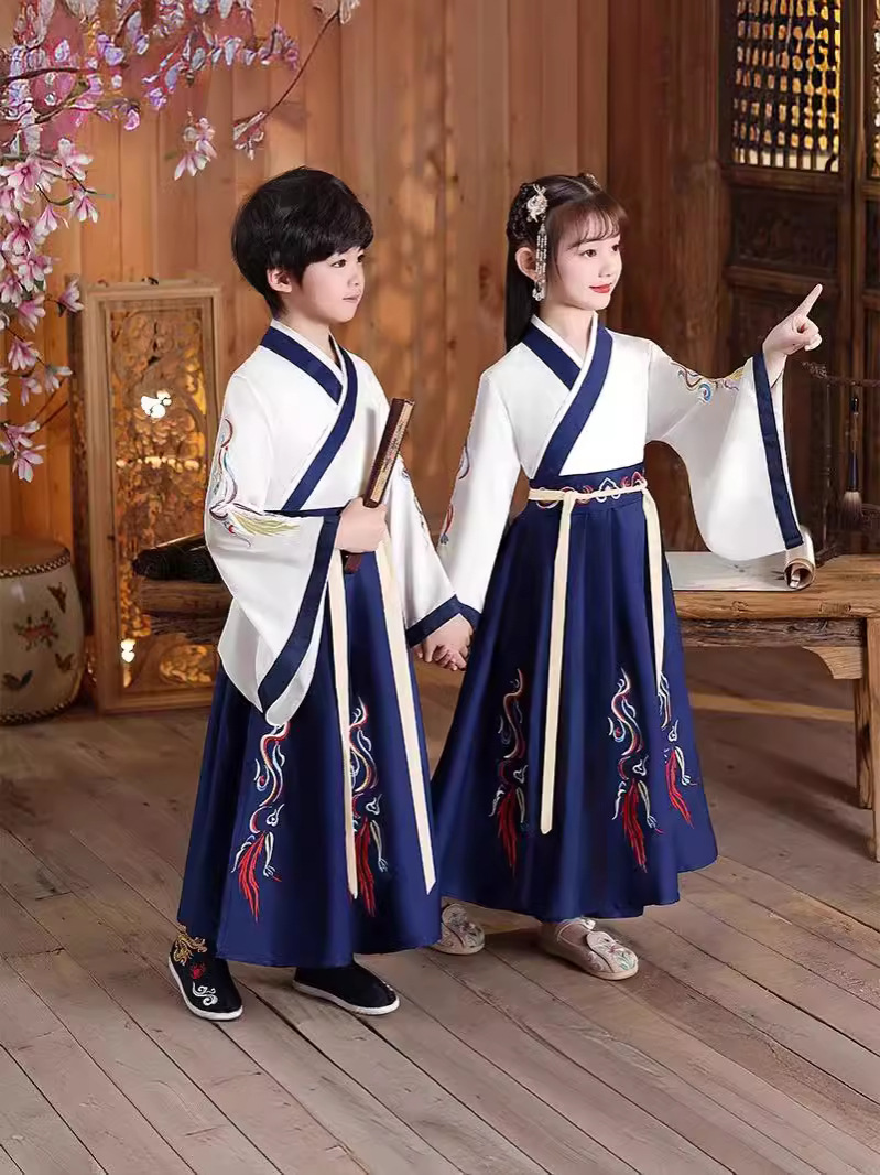 Children's Chinese-style Chinese-style costume for boys and girls