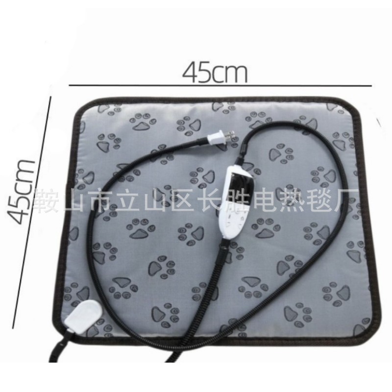 Pet Electric Blanket Amazon Waterproof Safety Pet Electric Heating Pad 110V Intelligent Energy Saving Electric Mattress Spot Wholesale
