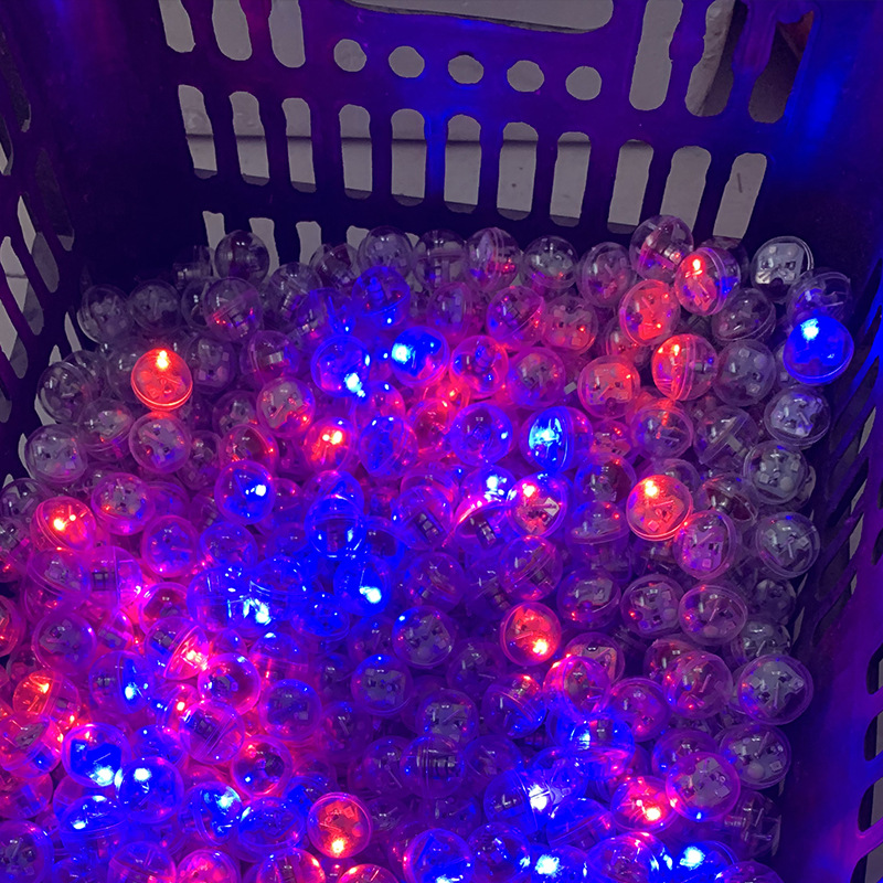 Vibration Flash Red and Blue Ball Red and Blue Movement LED Digital Movement Toy Accessories with Shell 22mm