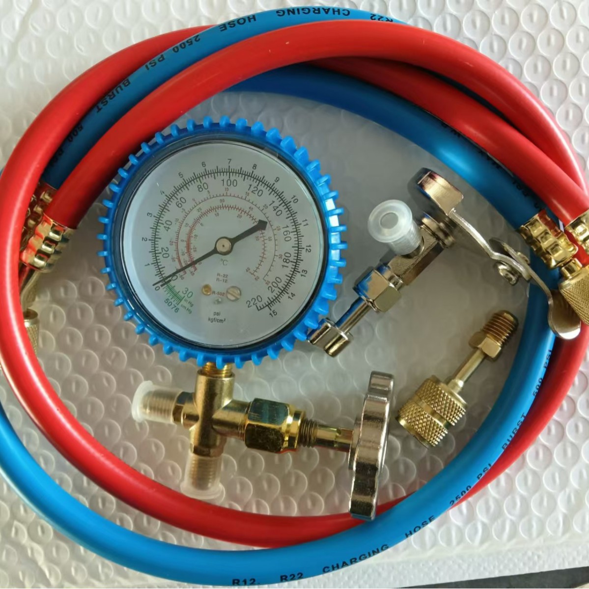 Fluoride Tool suit Fluoride Tool Truck suit Car Snow Freon Refrigerant Meter Car Connector