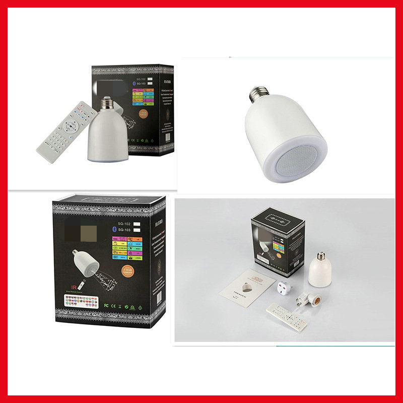 Sq102 Bluetooth Динамик Кросс-Бодер E-Commerce Настольная Лампочка Аудио Дистанционное Управление Светом Приложение Управление Умный Ночной Свет