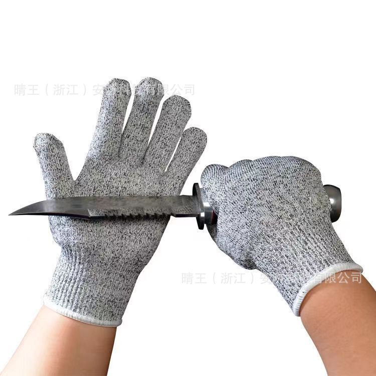 Thickened 5-level Anti-cut Gloves Anti-stab Anti-slip Anti-knife Cut Gloves Flexible Breathable Food Cutting and Fish-killing Labor Protection