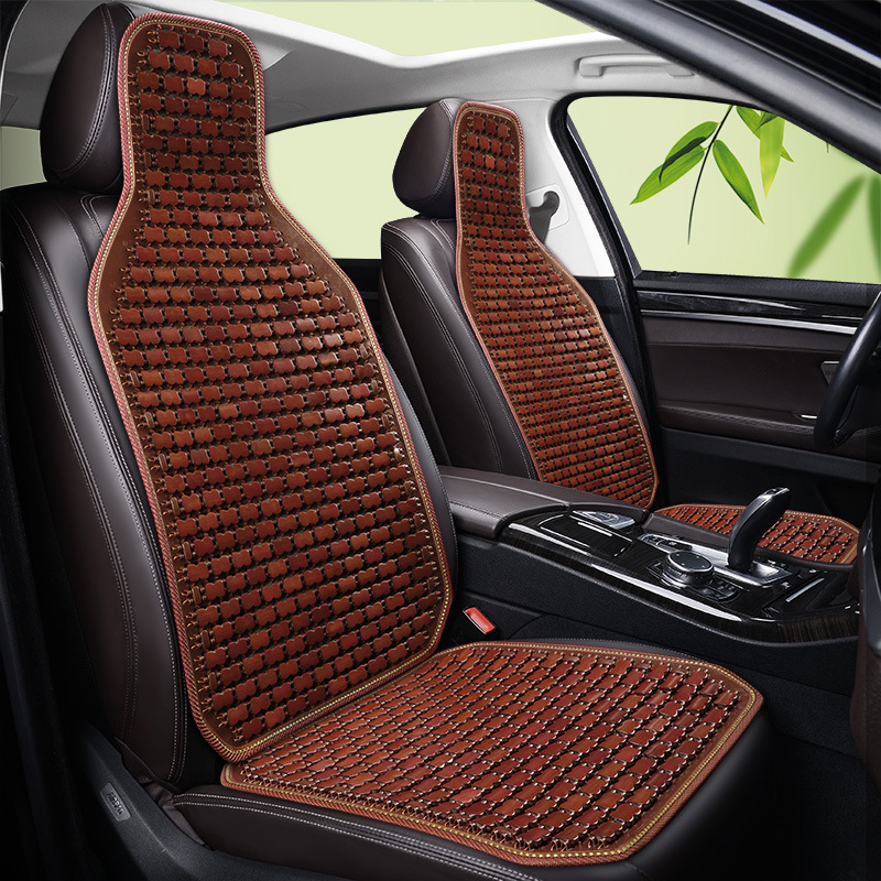 Автомобильная подушка для сидений Zhongheng, пятиместная, бамбуковая, здоровая подушка, домашняя, летняя, дышащая, охлаждающая подушка, универсальная для заднего сидения автомобиля