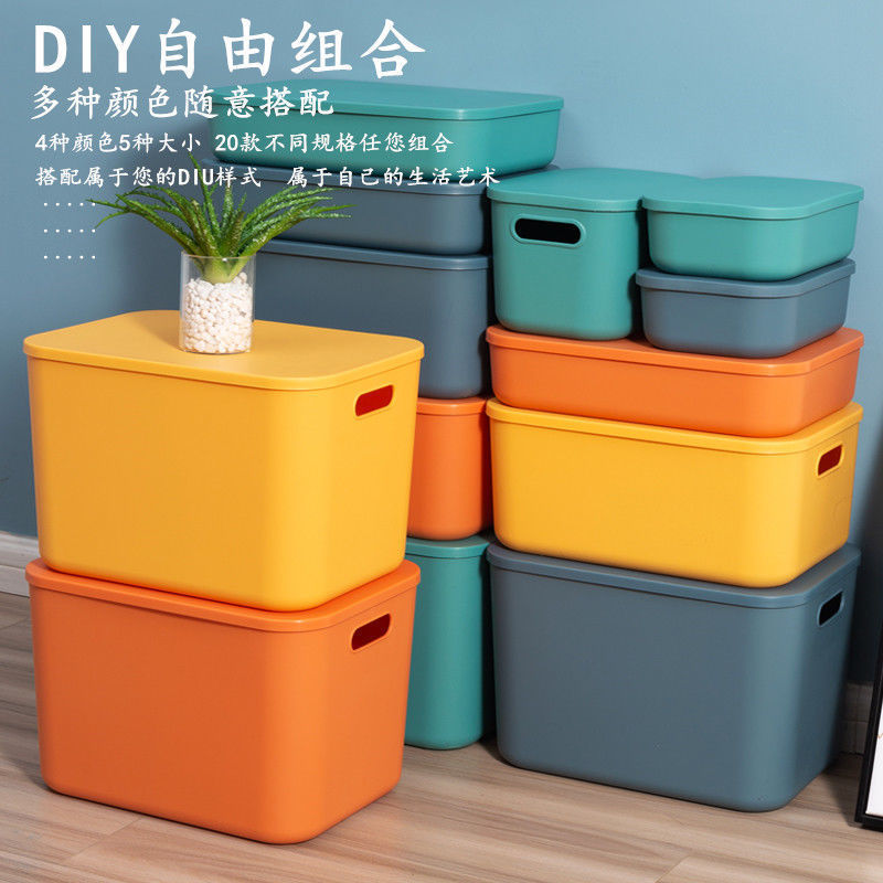 Оптовая пластиковая коробка для хранения, органайзер, для шкафа, настольная, популярная для игрушек