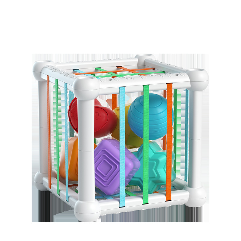 Rainbow Sesler Baby Fine Movements Grasp Training Digital Matching Baby Montessori Early Education Toy