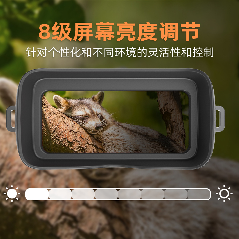 New Product 4K Infrared Digital High-Definition Night Vision Glass Large-Screen Binocular Outdoor Night Vision Goggles 5000Mah Lithium Battery