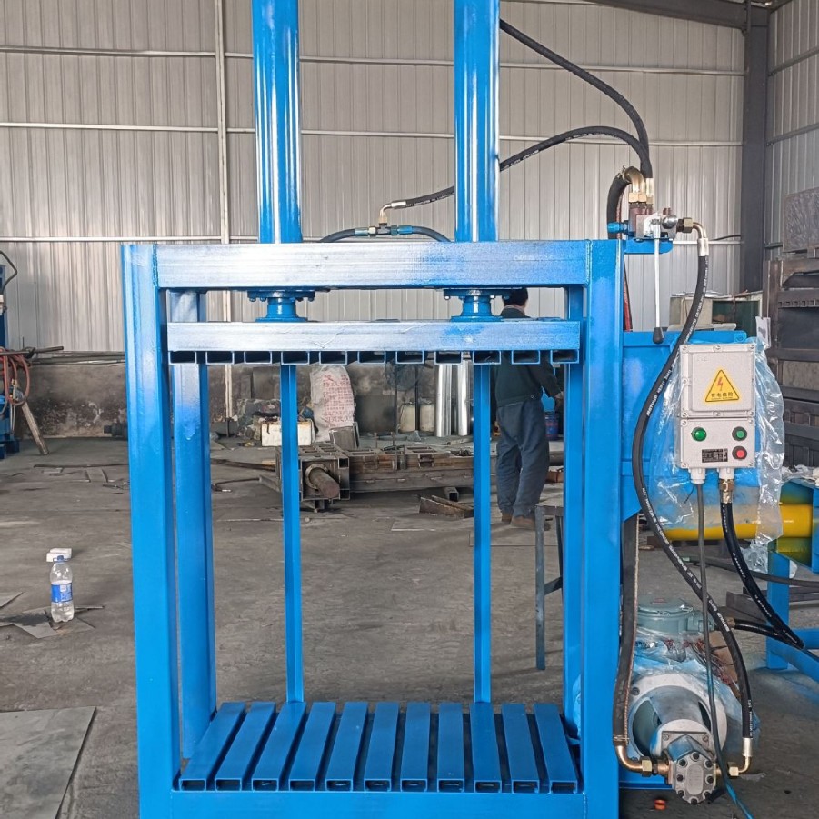 Explosion-Proof Motor Hydraulic Baler Vertical Hydraulic Baler Hydraulic Baler Manufacturer